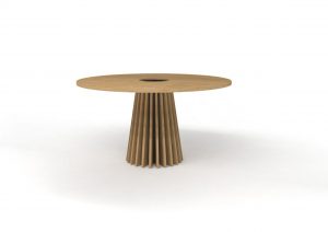 Stolik z miejscem na roślinę