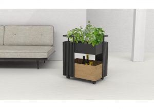 Zielnik na kółkach